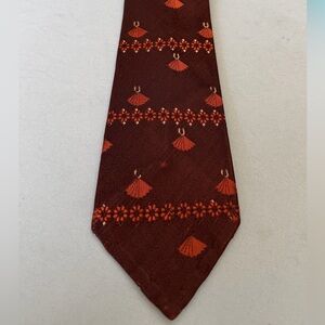 Vintage Hand Made Italian Silk Tie